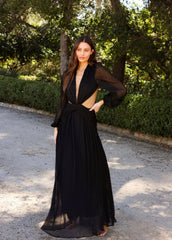 GODDESS DRESS BLACK