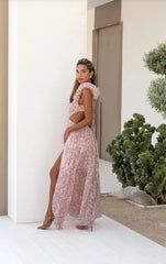 PINK CASSINI DRESS