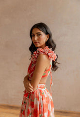 CASSINI MAXI DRESS APEROL