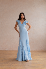 SKYLAR DRESS BLUE