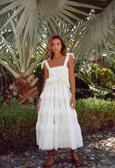 PHI PHI HEART SMOCK DRESS