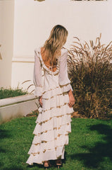 ALB RUFFLE DRESS