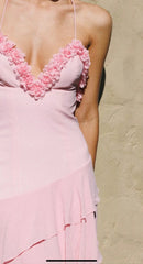ROSE PETAL DRESS