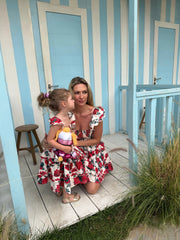 BABY MONACO ROSE DRESS