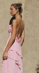 ROSE PETAL DRESS