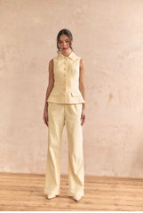 PORTER TROUSERS BUTTERCREAM