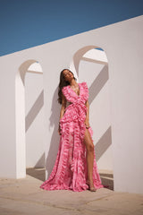 CASSINI ROSEWATER DRESS
