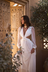 GODDESS DRESS WHITE