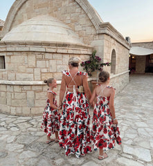 BABY MONACO ROSE DRESS