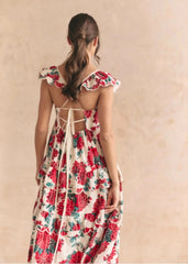 MONACO ROSE MAXI DRESS