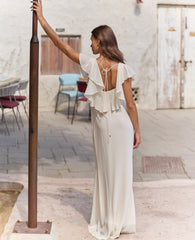 VANILLA CREAM MAXI DRESS