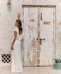 VANILLA CREAM MAXI DRESS
