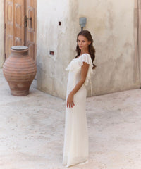 VANILLA CREAM MAXI DRESS
