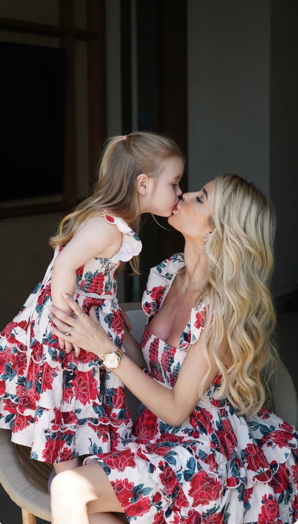 BABY MONACO ROSE DRESS