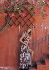MONACO ROSE CASSINI DRESS