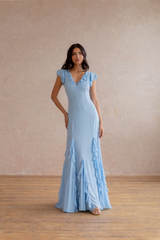 SKYLAR DRESS BLUE