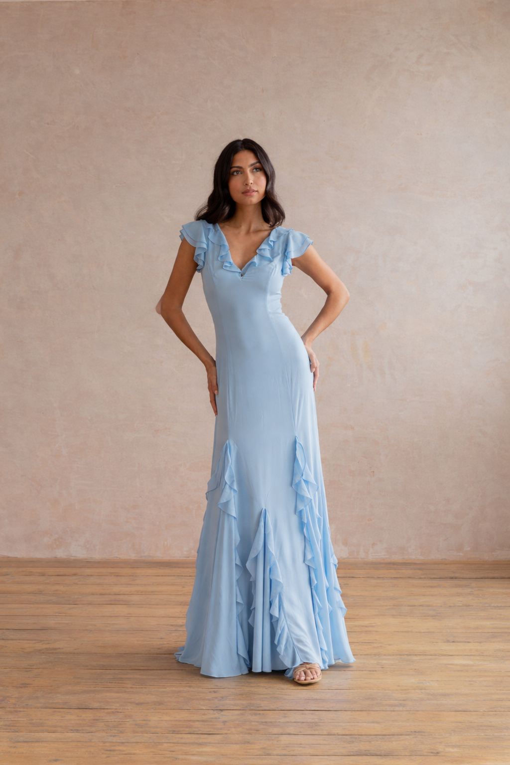 SKYLAR DRESS BLUE