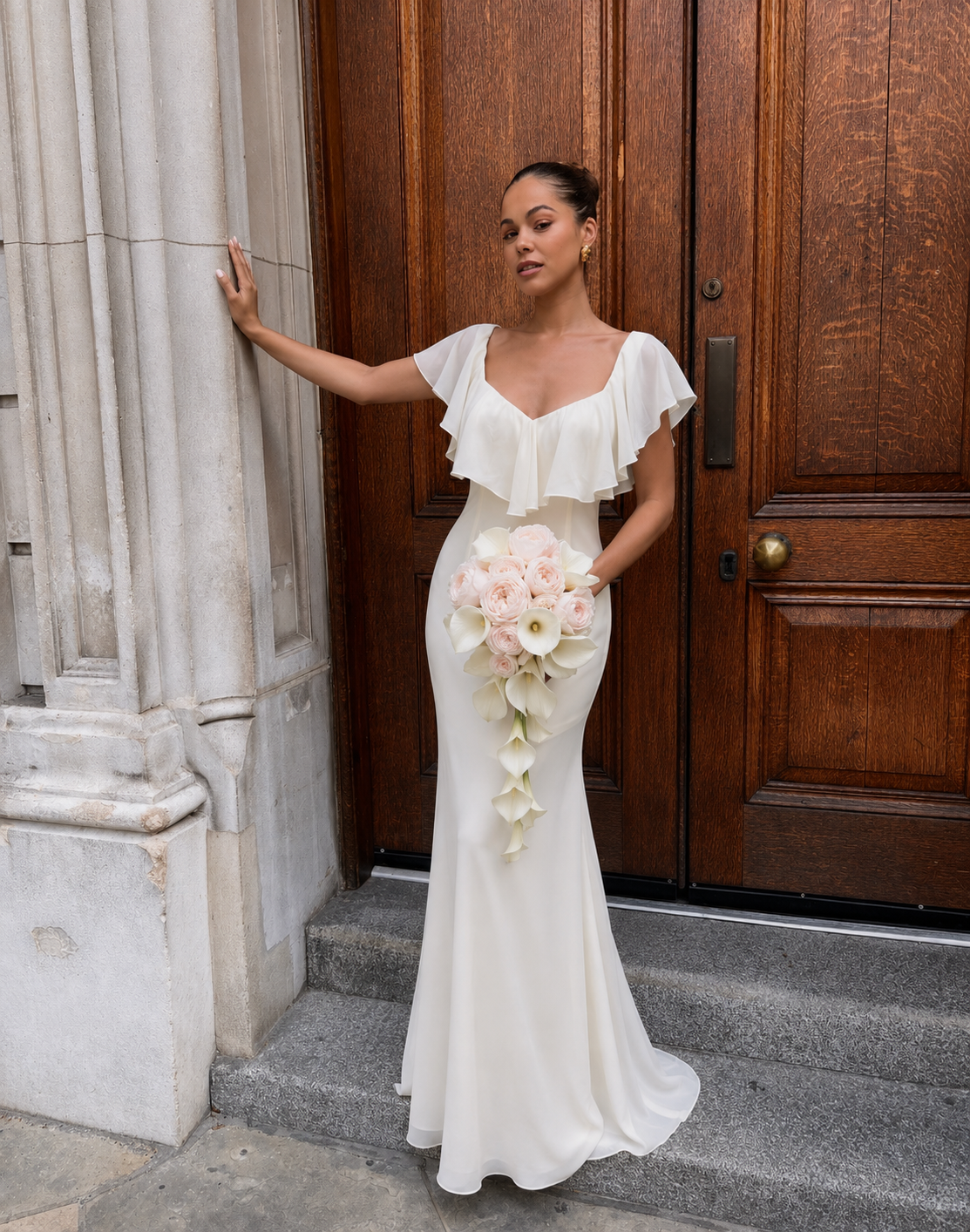 VANILLA CREAM MAXI DRESS