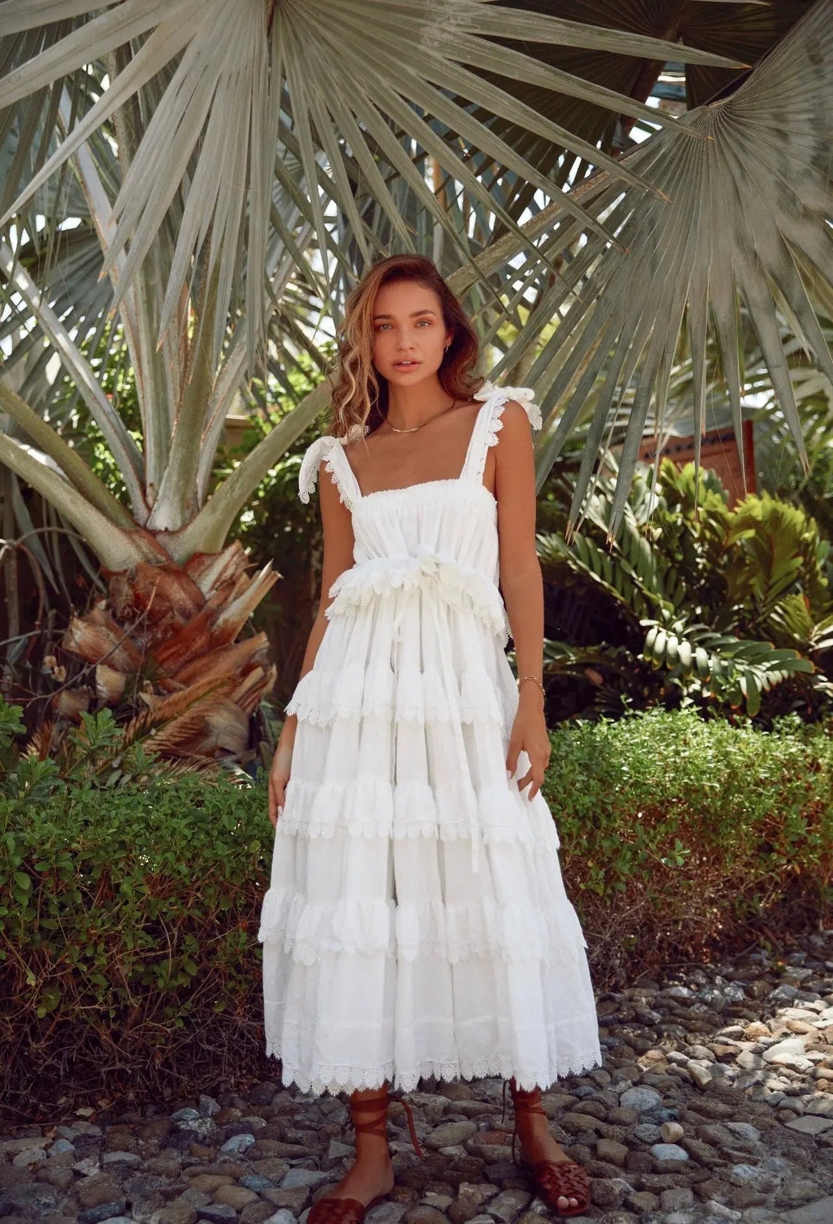 PHI PHI HEART SMOCK DRESS